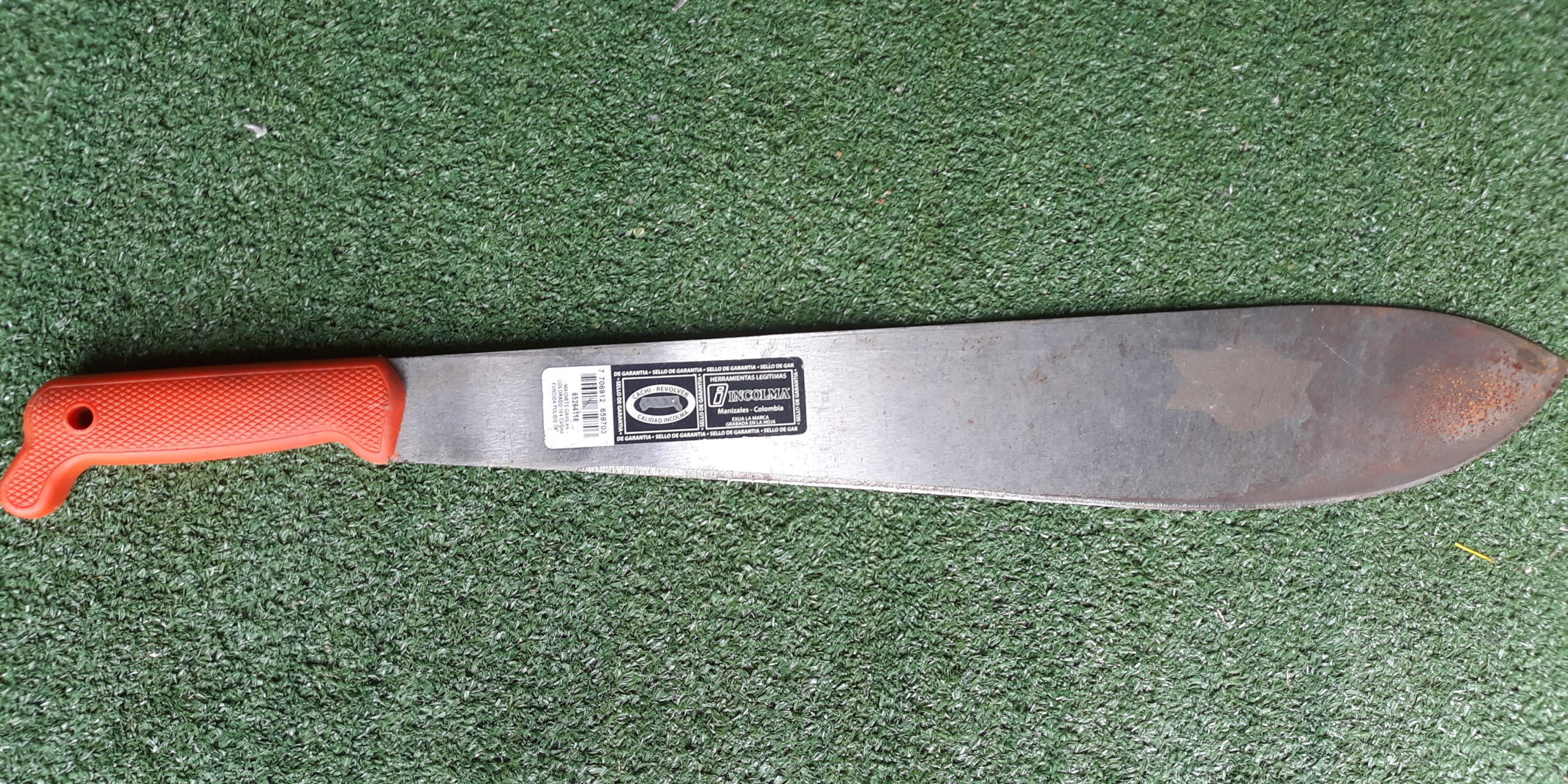 Machete Gavilan Mango Naranja